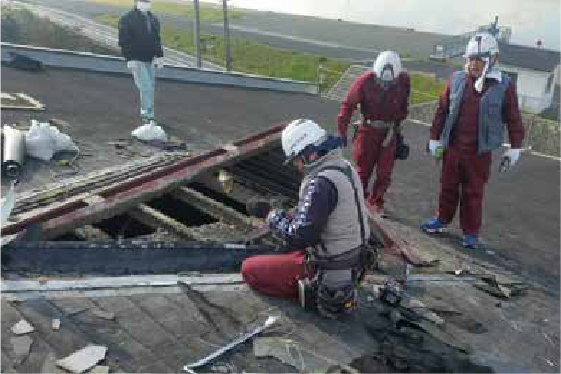 イメージ：屋根の補修・部分修理